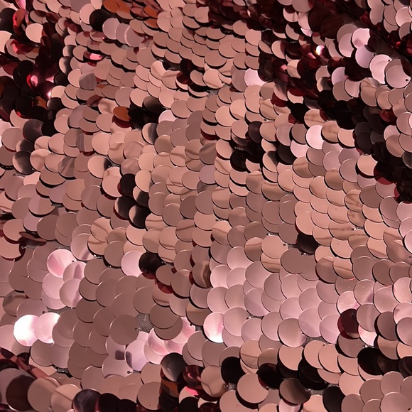 Women's Sleeveless Palliette Party Shift Dress - Picture 4 of 4